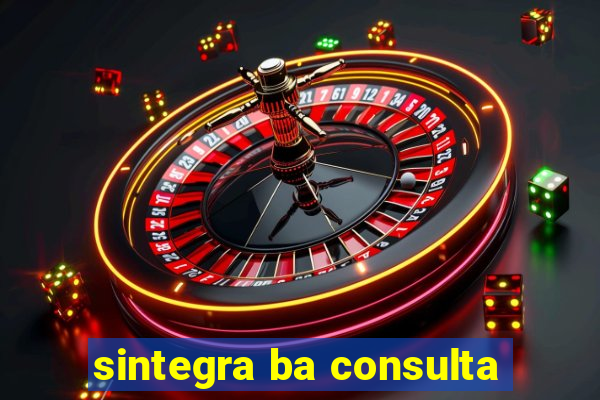 sintegra ba consulta